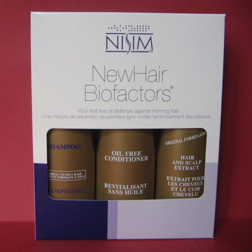 NISIM 3 in 1 hajhullás elleni csomag normál-zsíros hajra